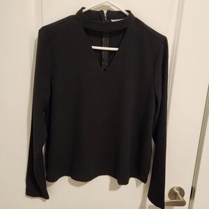 Black Choker blouse